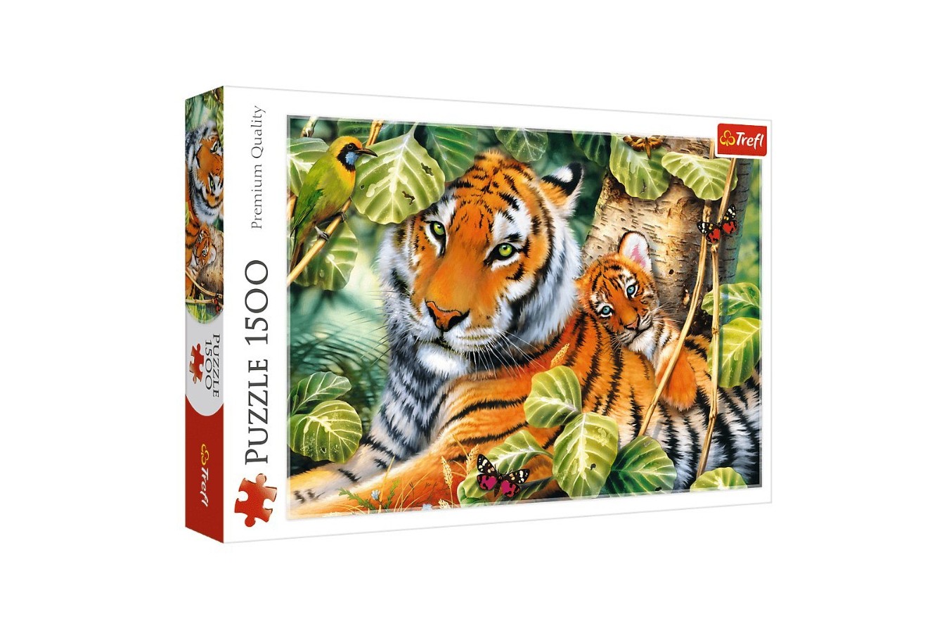 Puzzle Trefl - Two Tigers, 1500 piese (26159)