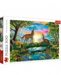 Puzzle Trefl - Wolves, 500 piese (37349)