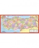 Puzzle Art Puzzle - The Political Map of Turkey, 123 piese (Art-Puzzle-4346)