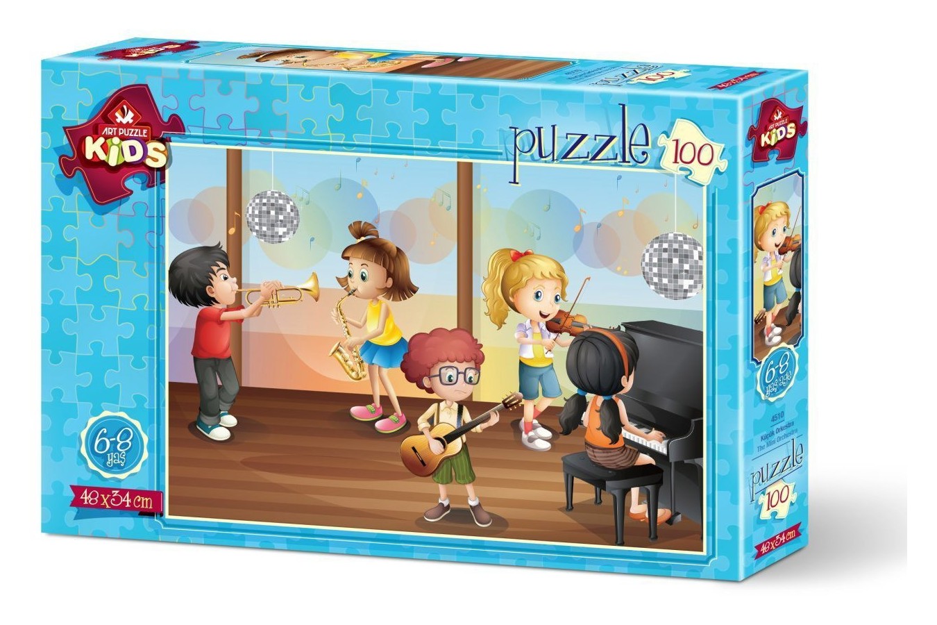Puzzle Art Puzzle - Orchestra, 100 piese (Art-Puzzle-4510)