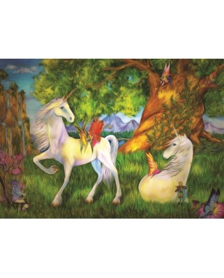 Puzzle Art Puzzle - Unicorns, 100 piese (Art-Puzzle-4512)
