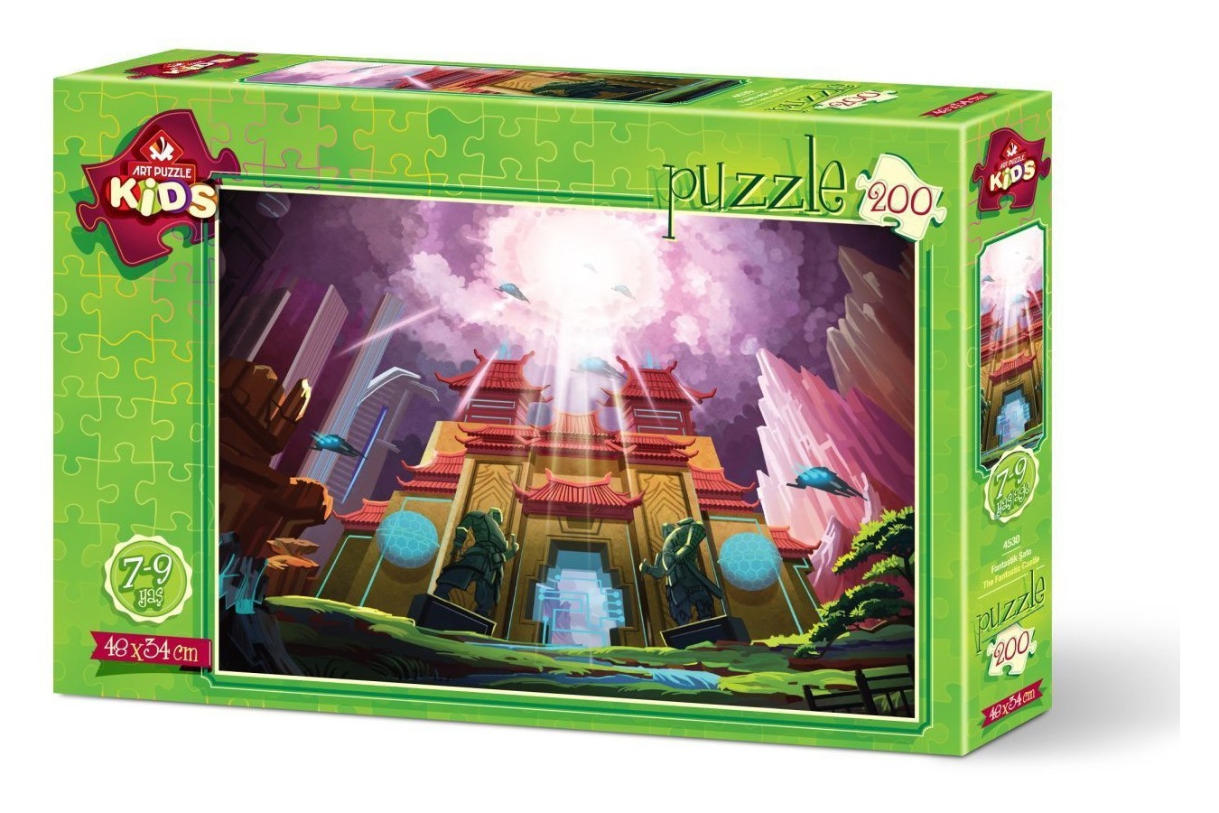 Puzzle Art Puzzle - The Fantastic Castle, 200 piese (Art-Puzzle-4530)
