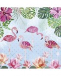 Puzzle Heye - Turnowsky: Flamingos & Lilies, 1000 piese (29852)
