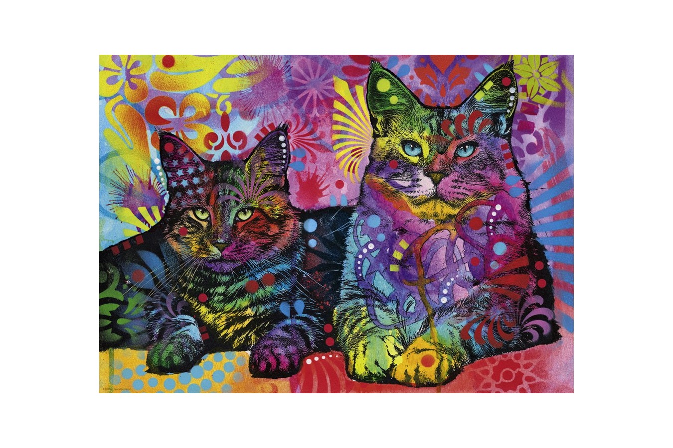 Puzzle Heye - Dean Russo: Devoted 2 Cats, 1000 piese (29864)