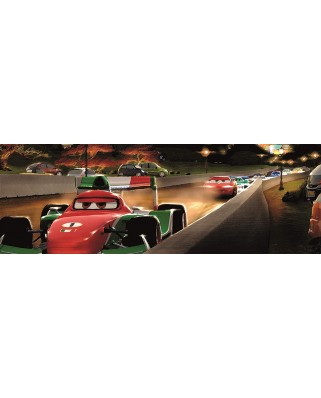 Puzzle panoramic Clementoni - Cars, 1000 piese (39488)