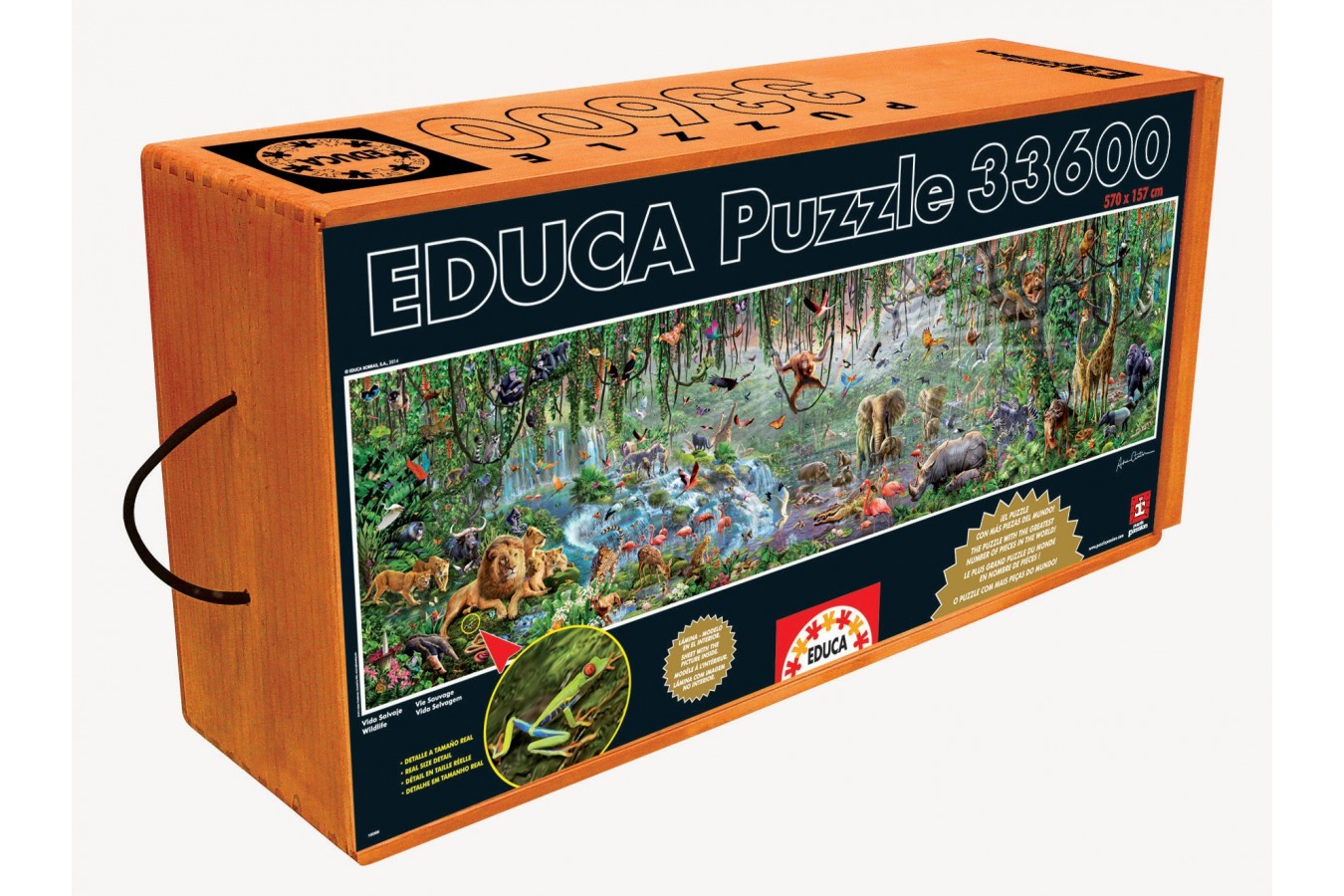 Puzzle Educa - Wild Life, 33600 piese (16066)