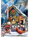 Puzzle SunsOut - Lori Schory: Visiting for the Holidays, 1000 piese (Sunsout-34929)