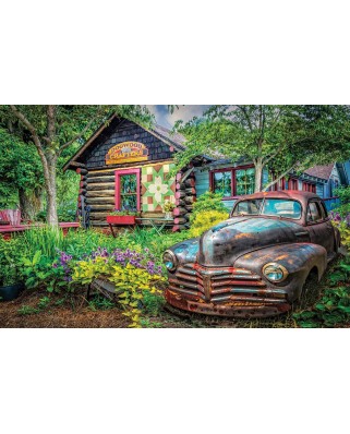 Puzzle SunsOut - Celebrate Life Gallery - Part of the Garden, 550 piese (Sunsout-37316)