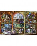 Puzzle SunsOut - Alixandra Mullins: Enchanted Fairytale Library, 1000 piese (Sunsout-48448)