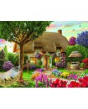 Puzzle SunsOut - Wishing Well Cottage, 1000 piese (Sunsout-48624)