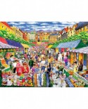 Puzzle SunsOut - Gale Pitt: A Day at the Marketplace, 1000 piese (Sunsout-52415)