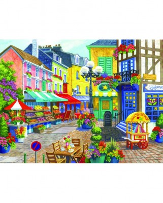 Puzzle SunsOut - Nancy Wernersbach: French Market, 1000 piese (Sunsout-62986)
