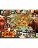 Puzzle SunsOut - Ward Thacker Studio: Alaska, The Final Frontier, 1000 piese (Sunsout-70016)