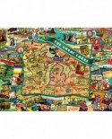 Puzzle SunsOut - Ward Thacker Studio: Great Lakes, 1000 piese (Sunsout-70022)