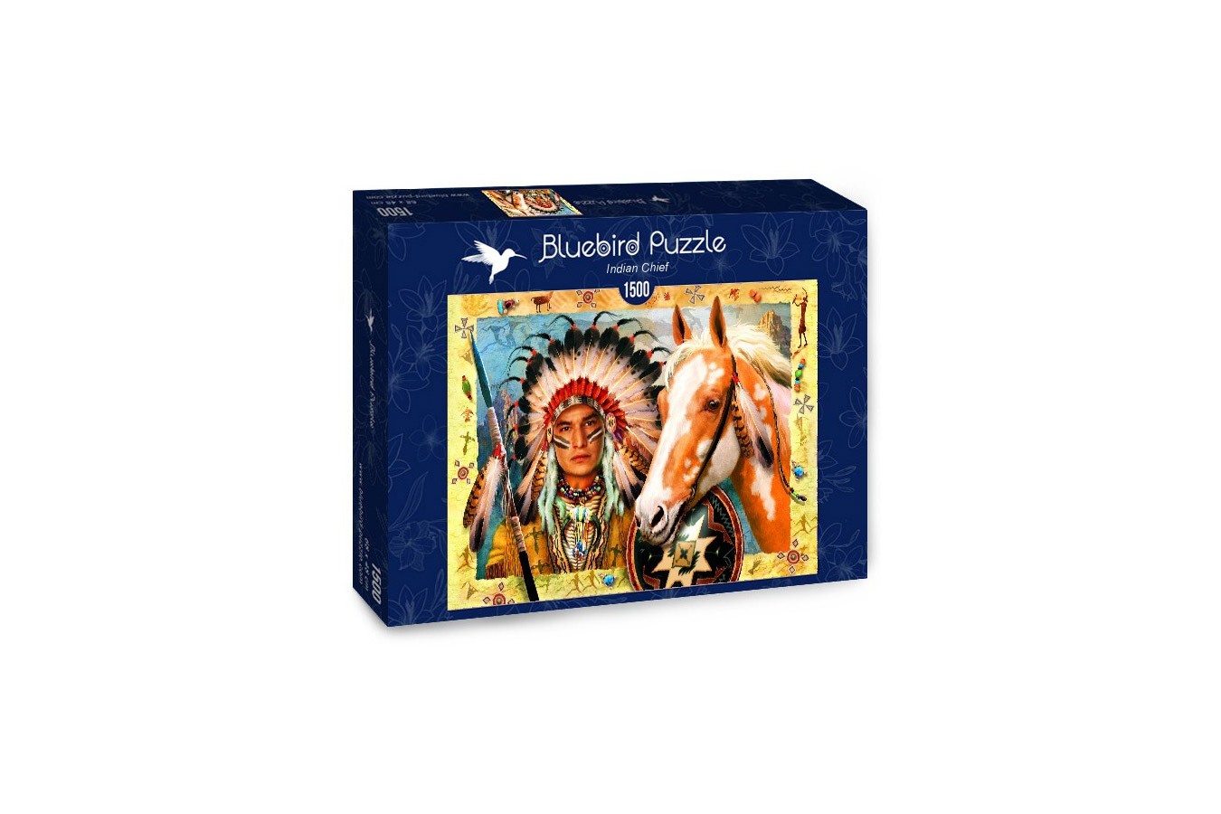 Puzzle Bluebird - Indian Chief, 1500 piese (70284)