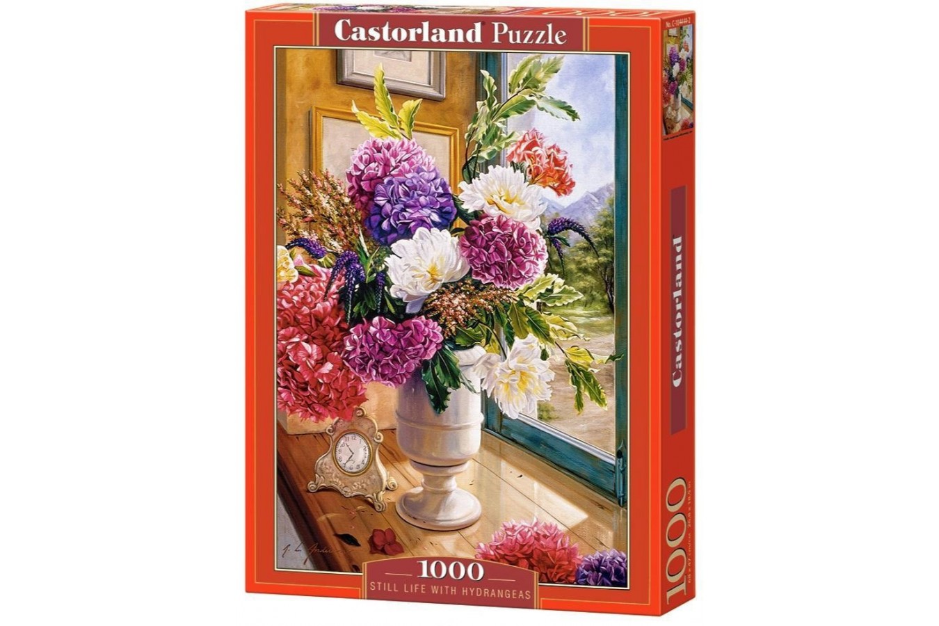 Puzzle Castorland - Still Life with Hydrangeas, 1000 piese (104444)