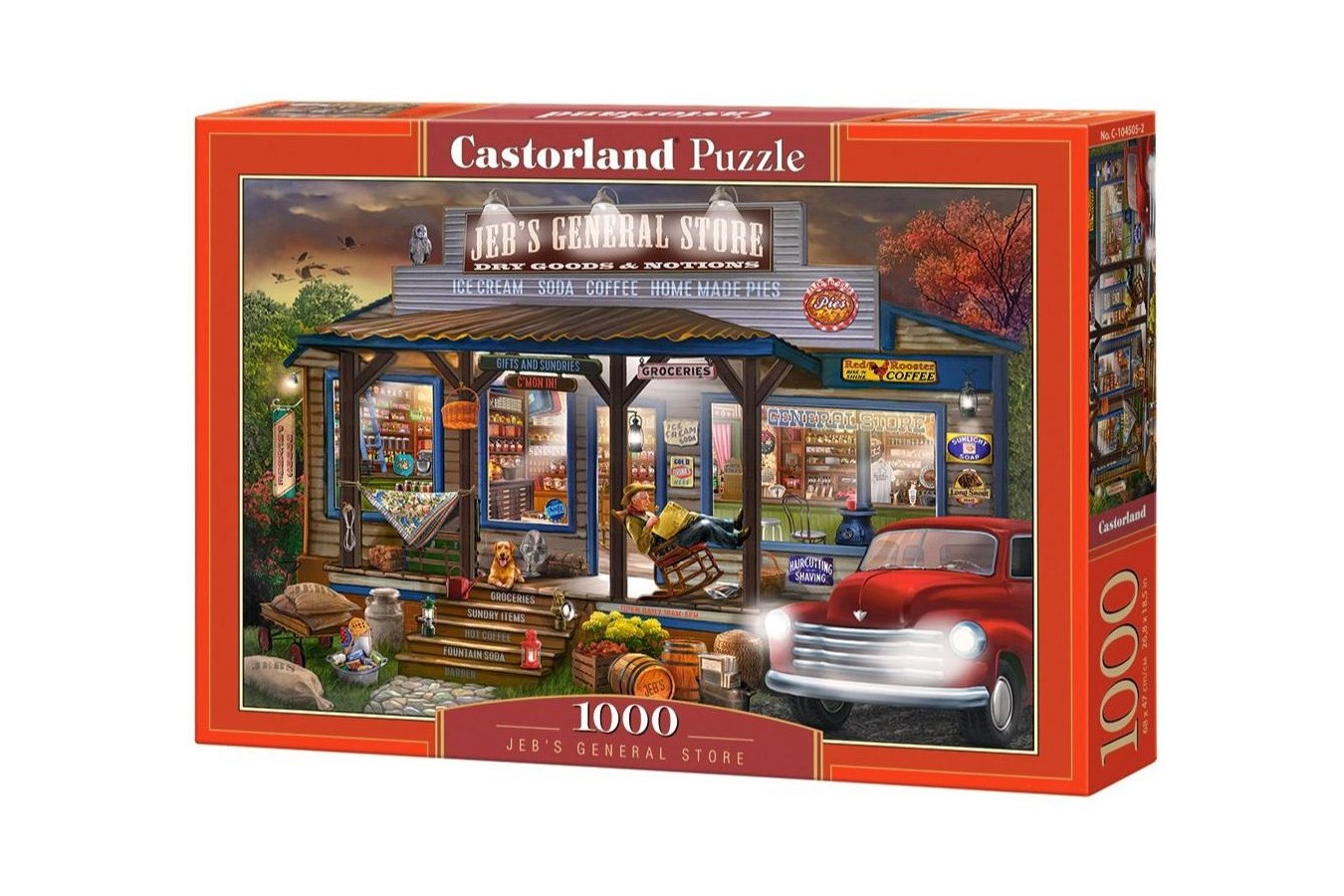 Puzzle Castorland - Jeb's General Store, 1000 piese (104505)