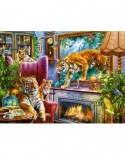 Puzzle Castorland - Tigers Coming to Life, 3000 piese (300556)