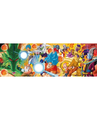 Puzzle panoramic Clementoni - Dragon Ball, 1000 piese (39486)