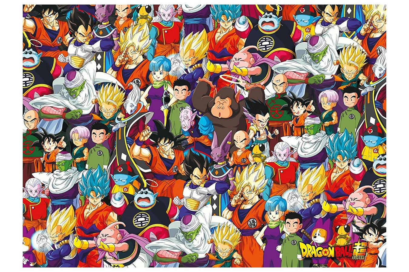 Puzzle Clementoni - Impossible Puzzle - Dragon Ball, 1000 piese (39489)