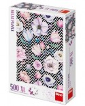 Puzzle Dino - Flowers, 500 piese XXL (51405)