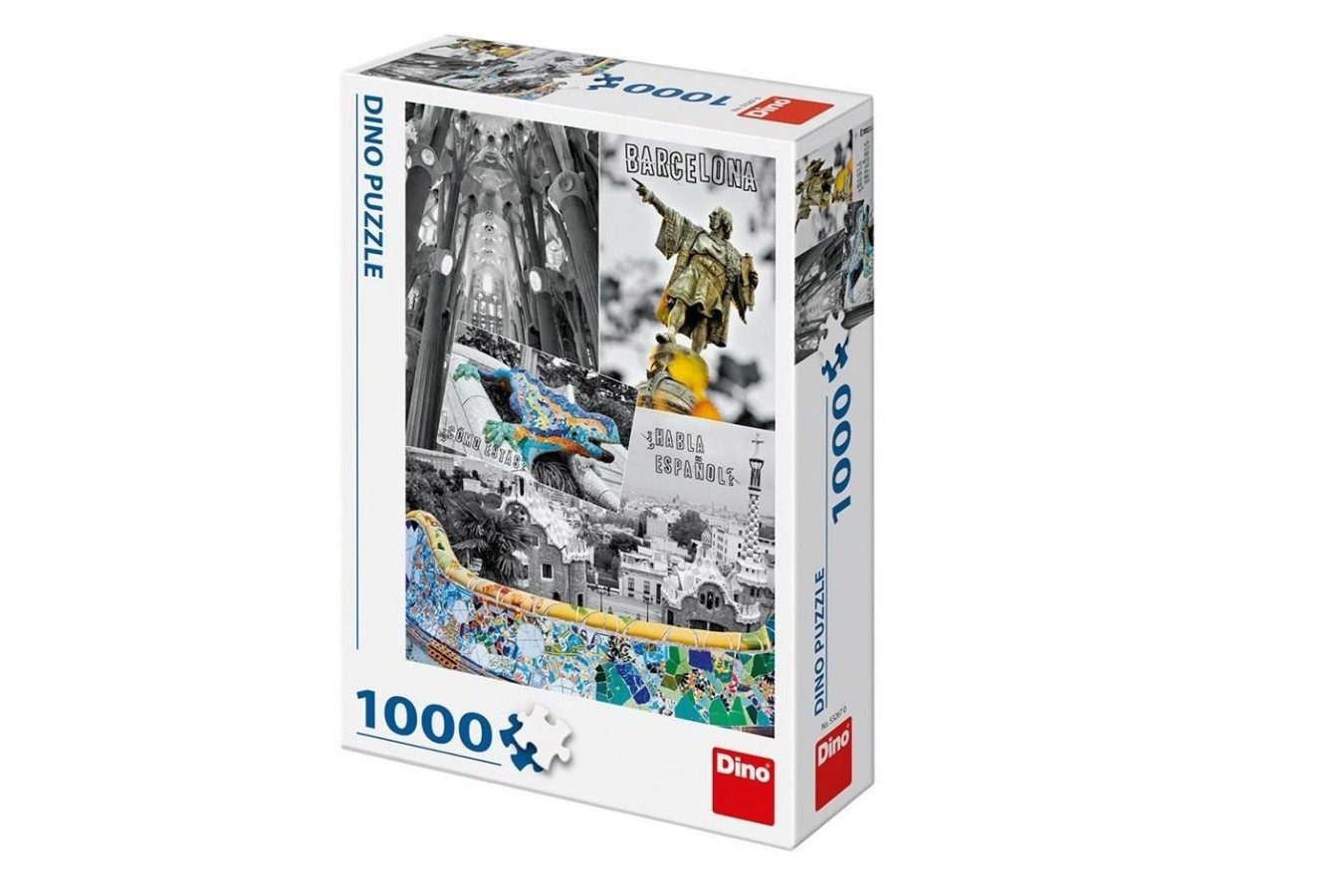 Puzzle Dino - Barcelona, Spain, 1000 piese (53267)