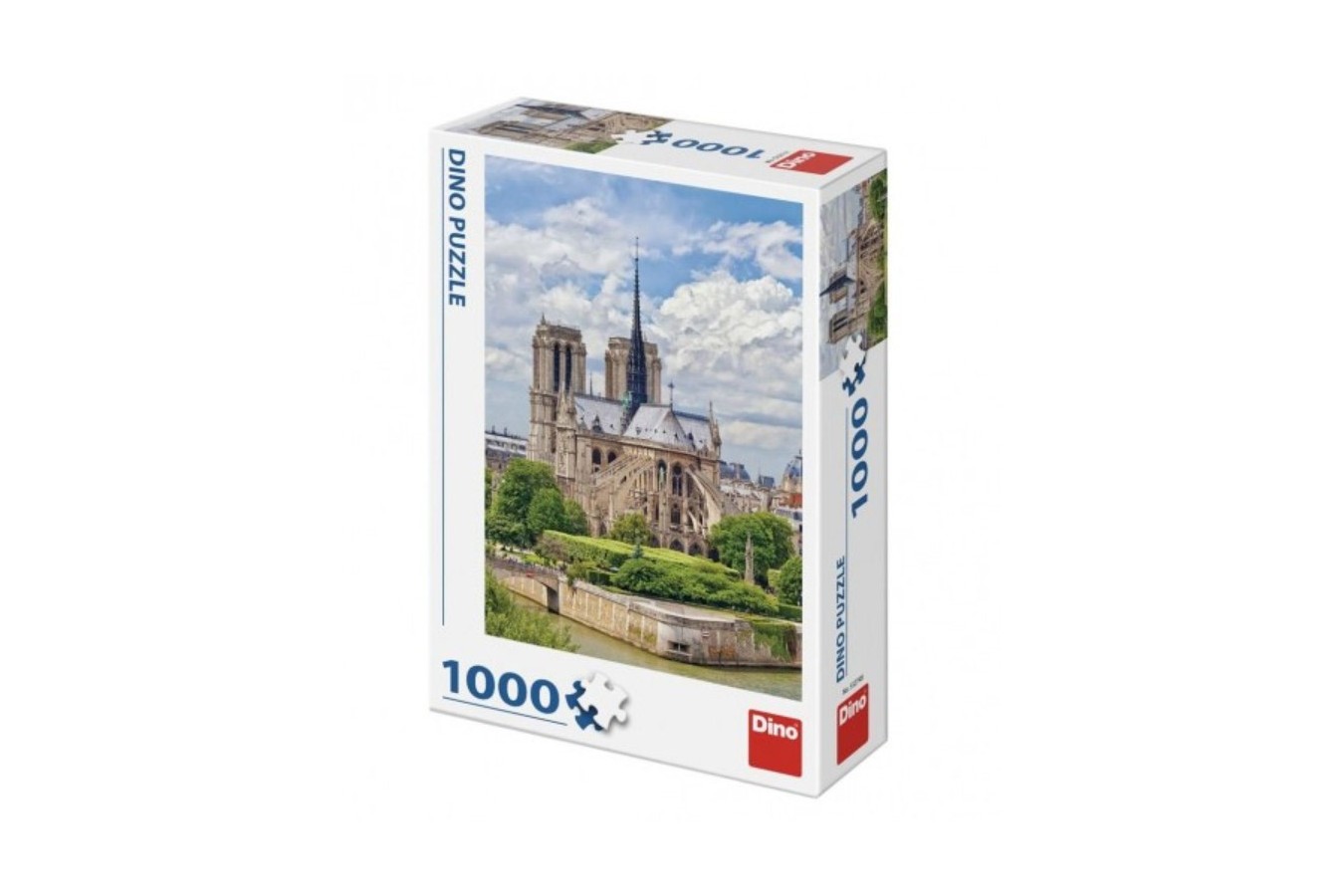 Puzzle Dino - Cathedrale Notre-Dame de Paris, 1000 piese (53274)