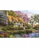 Puzzle Falcon - Dominic Davison: The Gardener's Cottage, 1000 piese (Jumbo-11205)