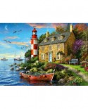 Puzzle Falcon - The Lighthouse Keeper's Cottage, 1000 piese (Jumbo-11247)