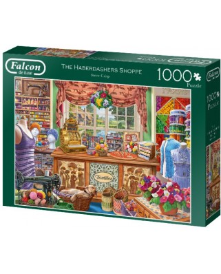 Puzzle Falcon - The Haberdashers Shoppe, 1000 piese (Jumbo-11256)