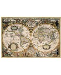 Puzzle Jumbo - World Map from 1630, 1500 piese (18345)