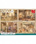Puzzle Jumbo - Anton Pieck: Bakers from 19th Century, 1000 piese (18818)