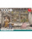 Puzzle Jumbo - Anton Pieck: The Clock Shop, 1000 piese (18826)