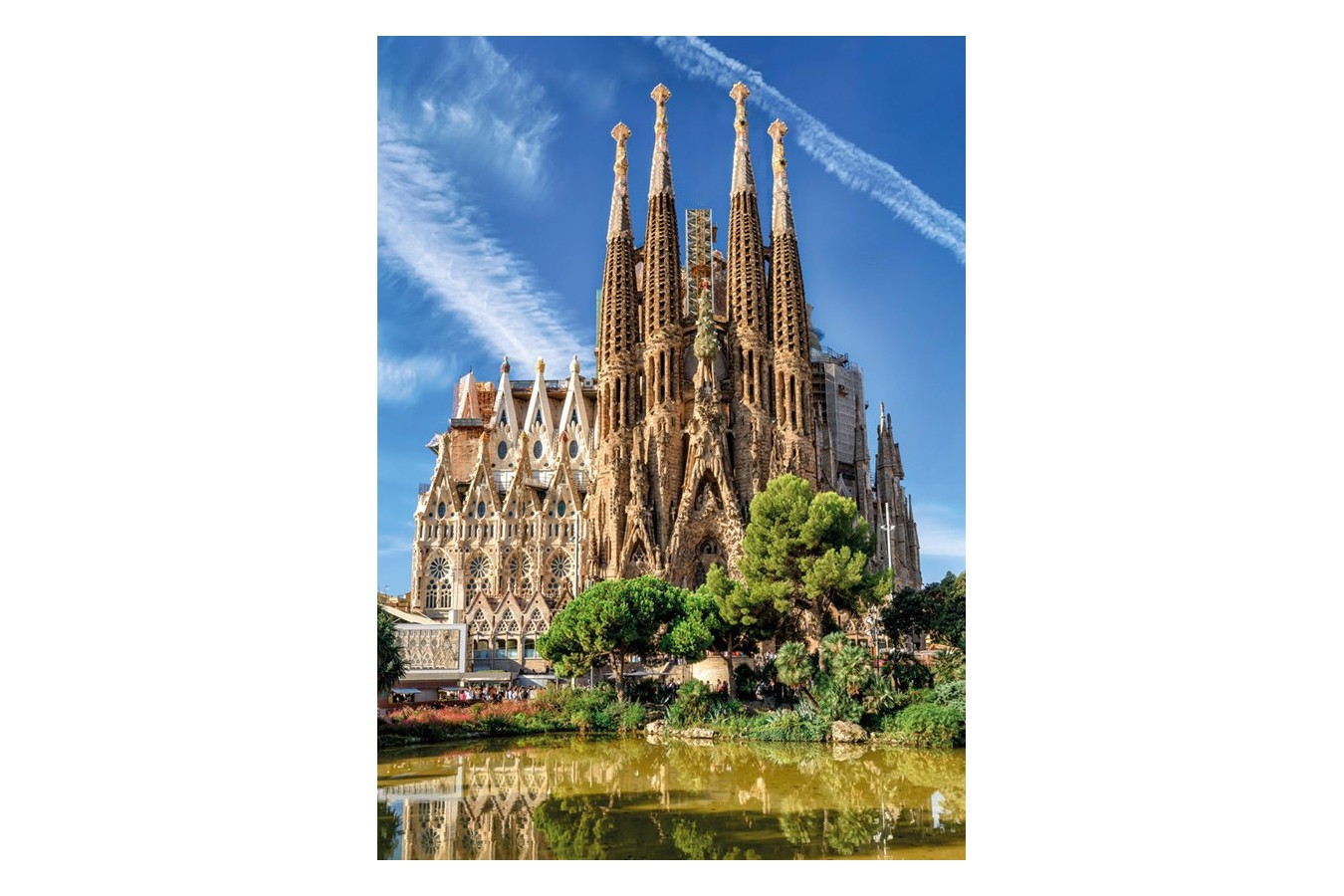 Puzzle Jumbo - Sagrada Familia, Barcelona, 1000 piese (18835)