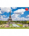 Puzzle Jumbo - Eiffel Tower in Summer, 1000 piese (18847)