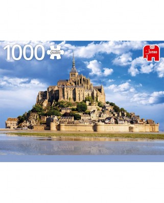 Puzzle Jumbo - Mont Saint-Michel, France, 1000 piese (18848)