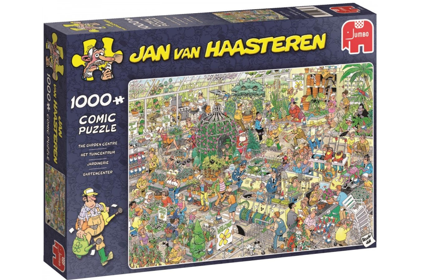 Puzzle Jumbo - Jan Van Haasteren: The Garden Centre, 1000 piese (19066)