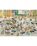 Puzzle Jumbo - Jan Van Haasteren: The Cattle Market, 1000 piese (19075)