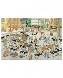 Puzzle Jumbo - Jan Van Haasteren: The Cattle Market, 2000 piese (19078)