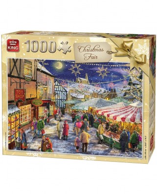 Puzzle King - Christmas Fair, 1000 piese (05682)