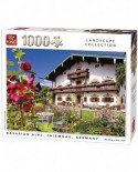 Puzzle King - Bavarian Alps Chiemgau, 1000 piese (55854)