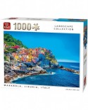 Puzzle King - Manarola Italy, 1000 piese (55856)