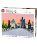 Puzzle King - Charles Bridge, Prague, 1000 piese (55859)