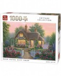 Puzzle King - Cottage Rose Petal Gift Shop, 1000 piese (55860)