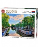 Puzzle King - Prinsengracht Canal Amsterdam, 1000 piese (55867)