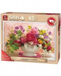 Puzzle King - Language of Flowers, 500 piese XXL (55879)
