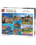 Puzzle King - Collage - Landscapes, 1000 piese (55880)