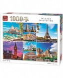 Puzzle King - Collage - City's, 1000 piese (55881)