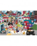 Puzzle Gibsons - Superhero City, 36 piese (G1032)