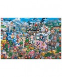 Puzzle Gibsons - Mike Jupp: I Love Great Britain, 500 piese (G3419)